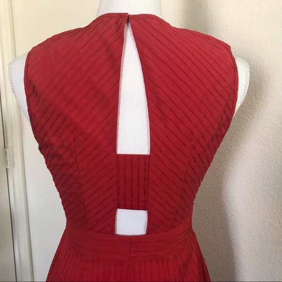 Marc New York by Andrew Marc Red Dress Size 2 - Picture 3 of 6